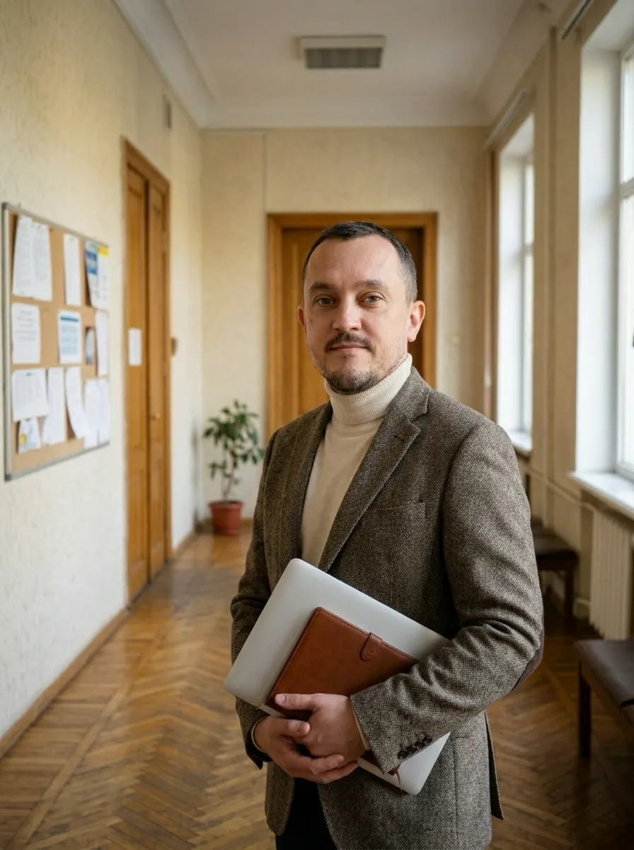 Слава, експерт із легалізації документів, в київському університеті